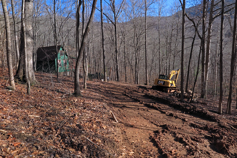 Cabin_driveway