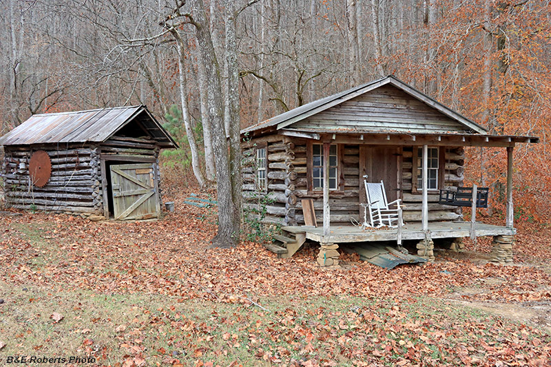 Log_cabin_and_shed